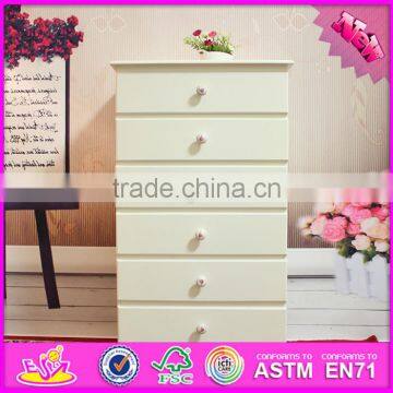 2016 wholesale bedroom white solid wood cabinets W08H065