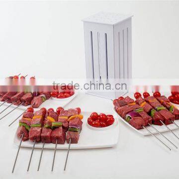 Quick Kabob Express Shish Kabob Brochette Maker + 16 Stainless Steel Skewers photo-2