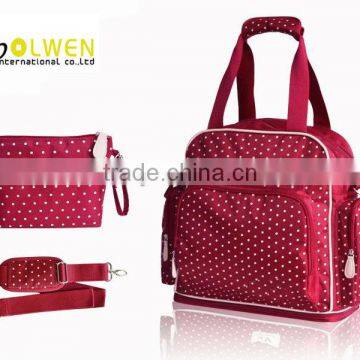 Cute Pink Pots Diaper Backpack