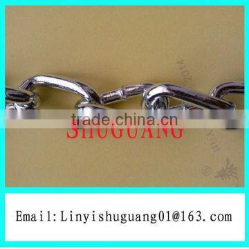 twisted link chain,Welded Electric Galvanized Twisted Link Chain