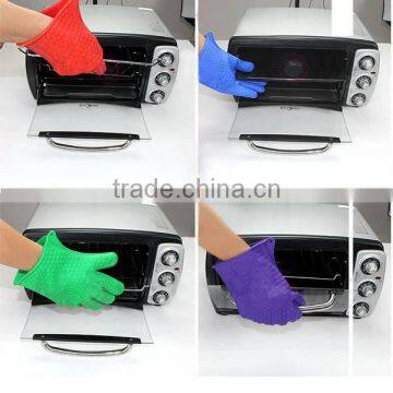 Multi Using Heat Resistant Silicone Kitchen Oven Mitts photo-5