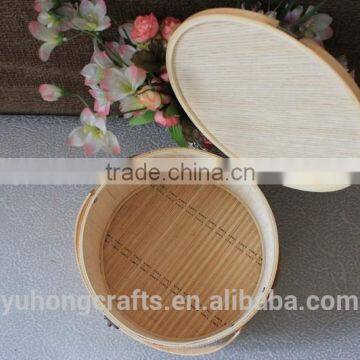 Environmental Bamboo Basket With Handle photo-4