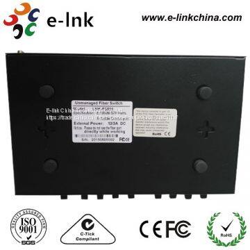 9-ports Managed Fiber Switch: 8x100M SFP Ports + 1x1000M SFP Port / TP Port (Combo) Uplink photo-2