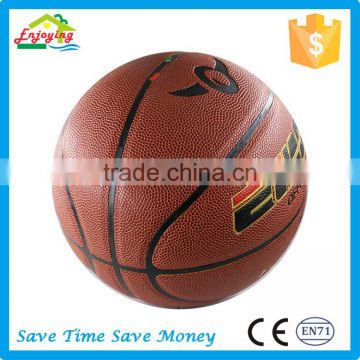 Durability Classical Regular Size 7 6 5 PVC Leather Drill Basketball