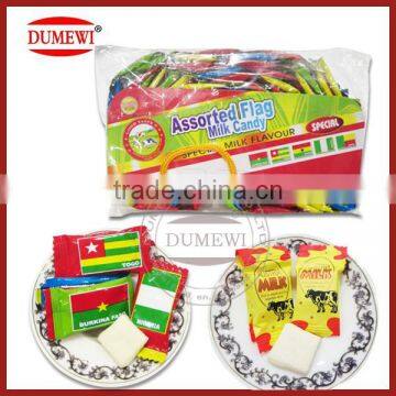 2.8grs Separetely Packed Milk Chewy Candy