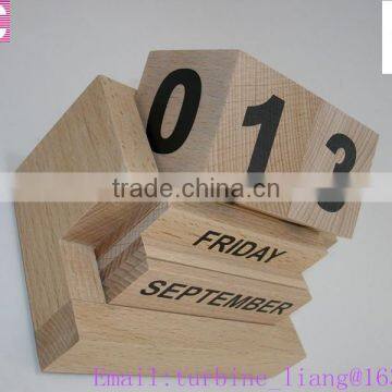 2016 Wooden Calendar, Office Wood Calendar photo-4