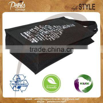 Jute Bottle Bag for Wine photo-3