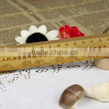 customized bamboo ruler