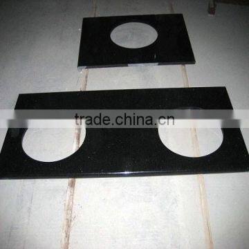 Hot sale Black Granite Vanity Tops ,Bathroom Top