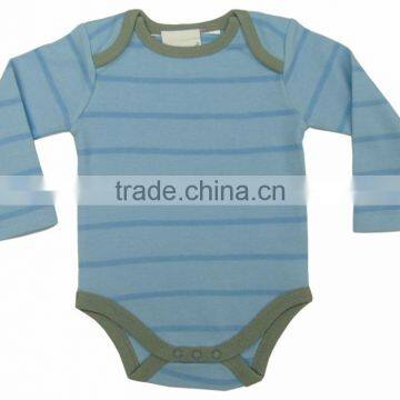 Baby Clothes Cute Placement Print Baby Bodysuit 100% Organic Cotton Newborn Baby Boys Body Suit photo-3