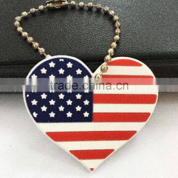 Personalized gifts OEM human heart shaped 3d silicone keychains