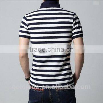 Stripe High Quality Polo Men Tshirt ,casual Men or Women Polo,couple Polo t Shirt for Sporting photo-5