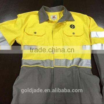 High Quality Men's Reflective Overall Blue Wear Rough Workwear photo-6