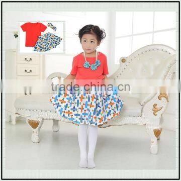 Baby Clothes Wholesale Price Skirt Set July 4th Clothing Sets Children Clothes Clothing Sets photo-3