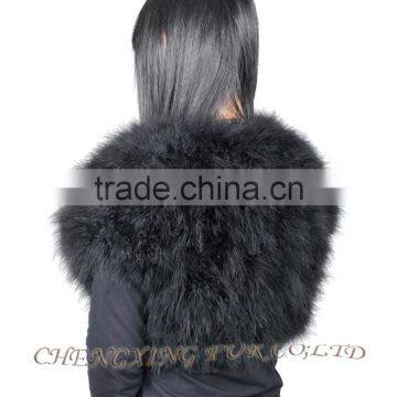 CX-G-B-249A 2016 New Product Fashion Women Turkey Fur Vest photo-6