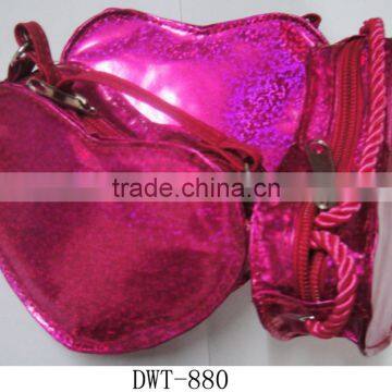 Fashion ITALY SUIE Hearted Hot Popular Glitter Kids Girl Glitter Bag photo-6