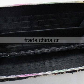 2017 Hot Lady Designer Canvas Cotton Hand Wallet photo-2