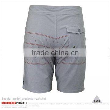 4-way Stretch Fabric Sportswear Sublimation Print Custom Beach Shorts photo-5