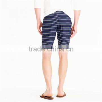 MGOO New Multistripe Design Mens Beach Shorts Casual Dry Fit Shorts With Side Patch Pocket photo-4