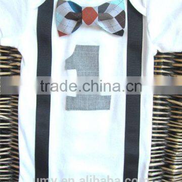 Custom 1 Year Old Birthday Dress For Baby Boy Party Outfit photo-3