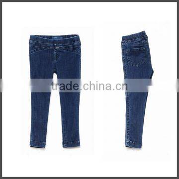 Dark Blue Jeans Pants,elastic Jeans Pants,jeans Pants for Baby photo-2