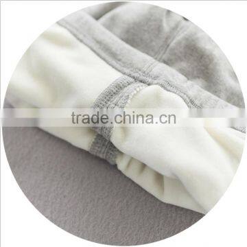 S60008B The Spring Infants Pure Color Cat Cartoon Affixed Cloth Leggings photo-2