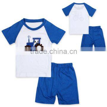 S16041A Wholesale Bamboo Cotton Baby Children Pajamas