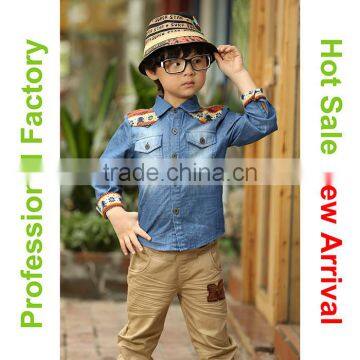 Fashion Jean Fabric Design Crochet Baby Clothes photo-2