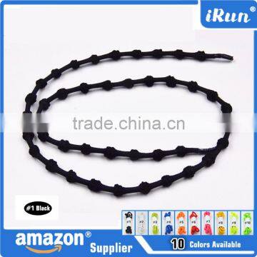 Hot Selling Flexible No-Tie Elastic Easy to Untie Shoe Lace~Available in 10 Colors~Accept Custom photo-4