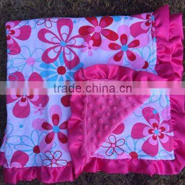 Wholesale Baby Chevron Minky Blanket Knitting Baby Minky Blanket,baby Cotton Blanket Minky Dot, Baby Swaddle Blankets photo-6