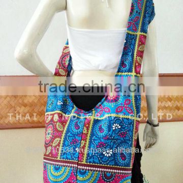 Thai Large Cotton Shoulder Hippie Boho Hobo Sling Crossbody Yaam