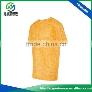 Basic Style 50%polyester 50%cation Fitness Men t Shirt Design photo-2