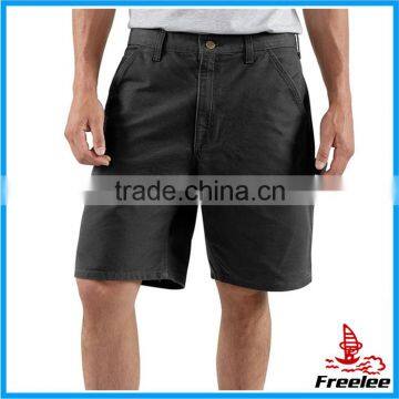 2016 work shorts men black, cargo shorts for boys with custom logo