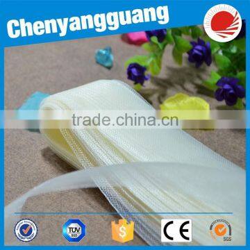 White Soft Wedding Dress Evening Dress Horsehair Braid photo-3