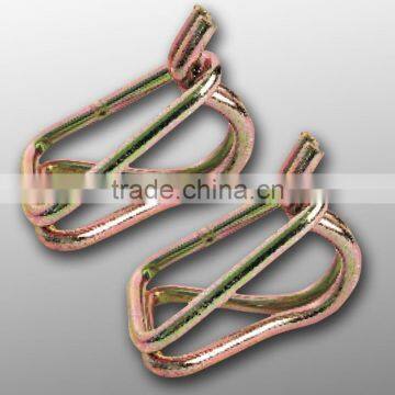 2" swan hook, double J hook for ratchet tie down