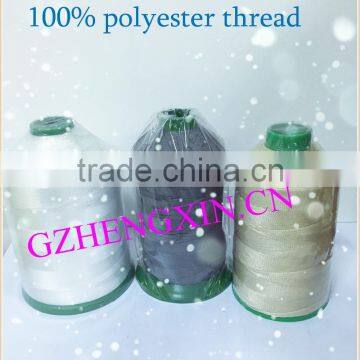 Raw White 210d /2, 100% Polyester Quilting Sewing Thread for Making Mattress photo-3