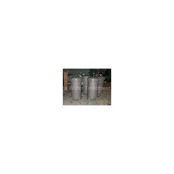 5 Micron Stainless Steel Bag Filter Housing For Paint , Mirror-polish , 8