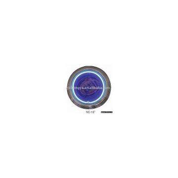 neon clock