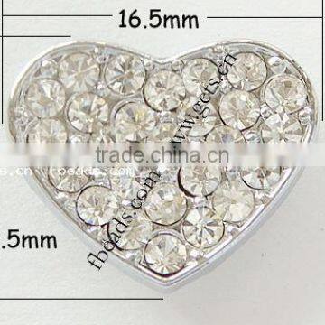 Gets.com rhinestone heart nail charm