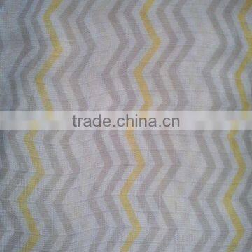 silk screen gauze muslin towelling fabric