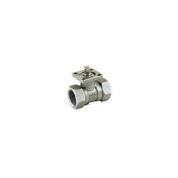 1-PC BALL VALVE WITH MOUNTING PAD