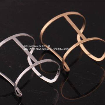 Fashion Jewelry T Bar Open Bangle photo-2