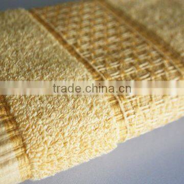 Jacquard Nontwist Yarn Dyed Face Towel