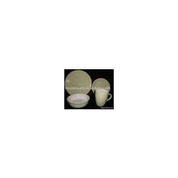 stoneware dinner set