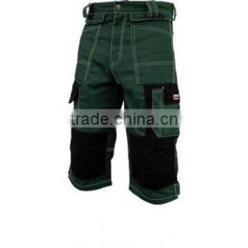 PESSO Canvas Polyester Cotton Green Workwear Bibpants photo-6