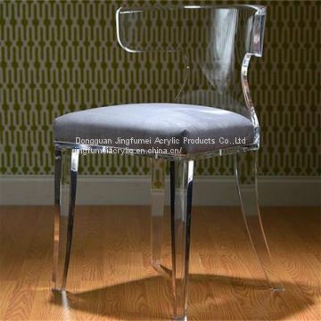 Hot Selling Designer Dining Chair Drawing Room Chair Set Design Acrylic Vanity Chair