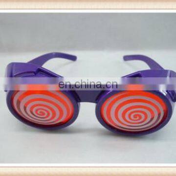 Plastic spectacles toy, kids crazy party goofy glasses toy