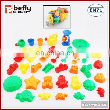 2015 hot summer 39 PCS ECO sand mold small plastic toys