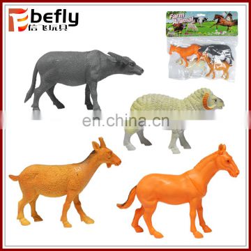 Shantou plastic sheep horse hollow farm animal toys supplier