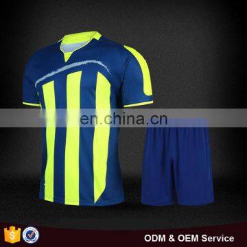 OEM Fashion high quality men soccer jersey sets custom design china supplier